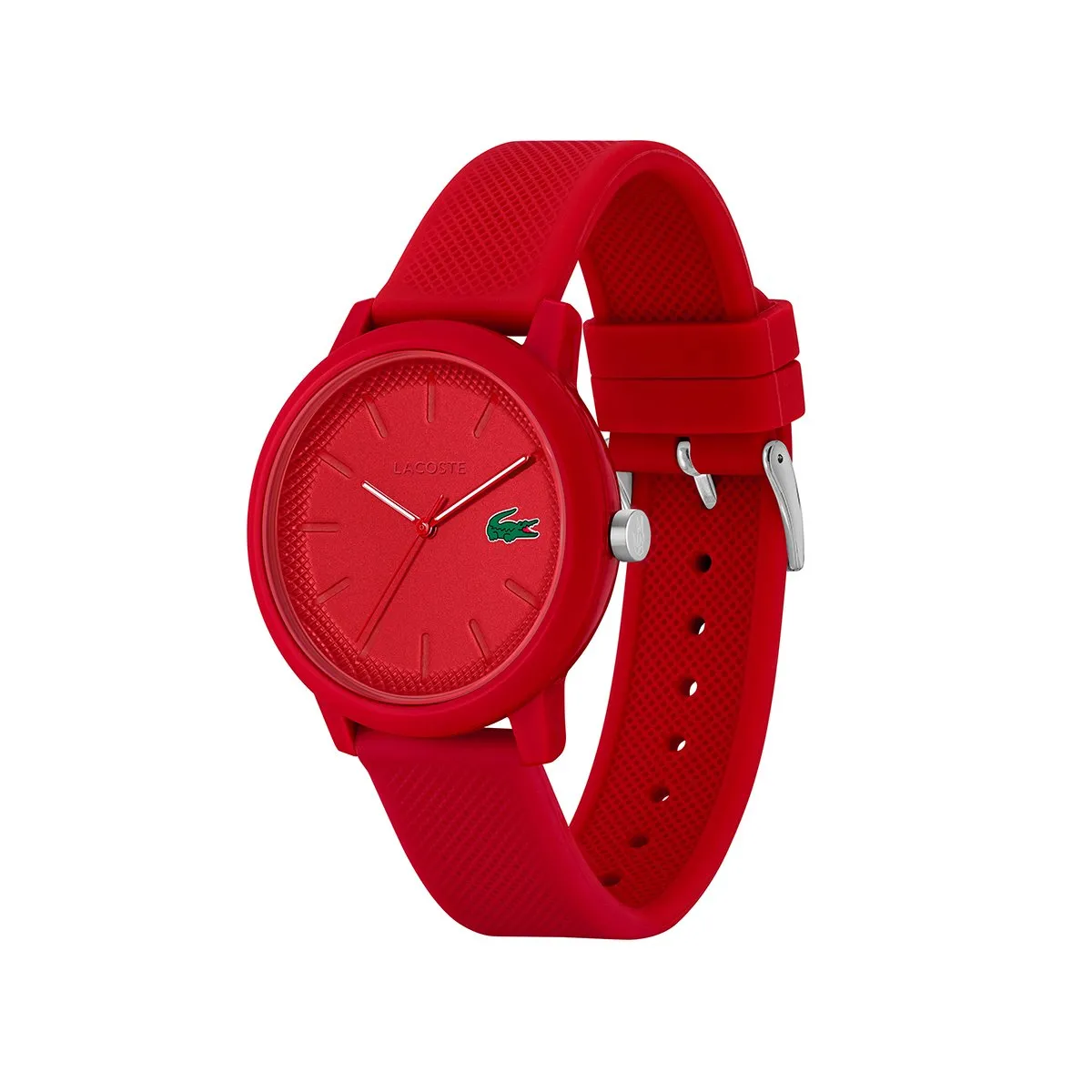 Lacoste Red Watch Case And Matching Red Silicone Strap sold by Edgars product image thumbnail 2