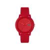 Lacoste Red Watch Case And Matching Red Silicone Strap sold by Edgars