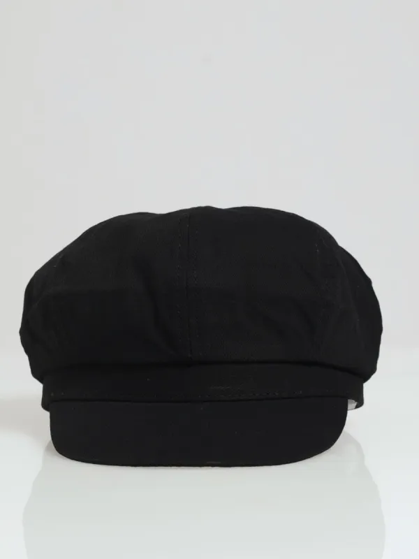 Baker Boy Hat - Black sold by Edgars 