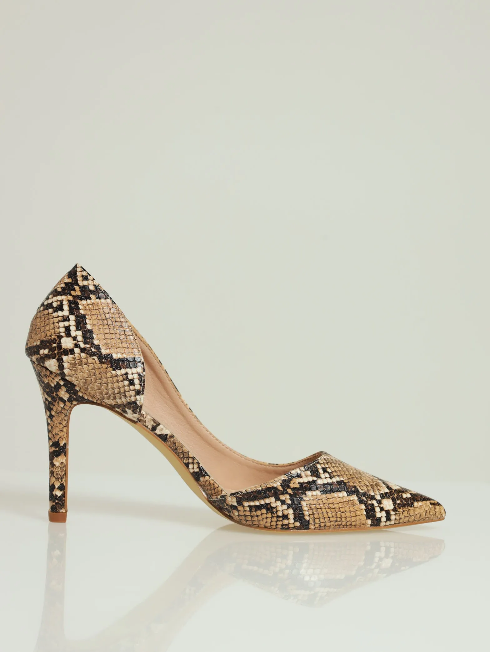 Snake Print Court Heel sold by Edgars product image thumbnail 3