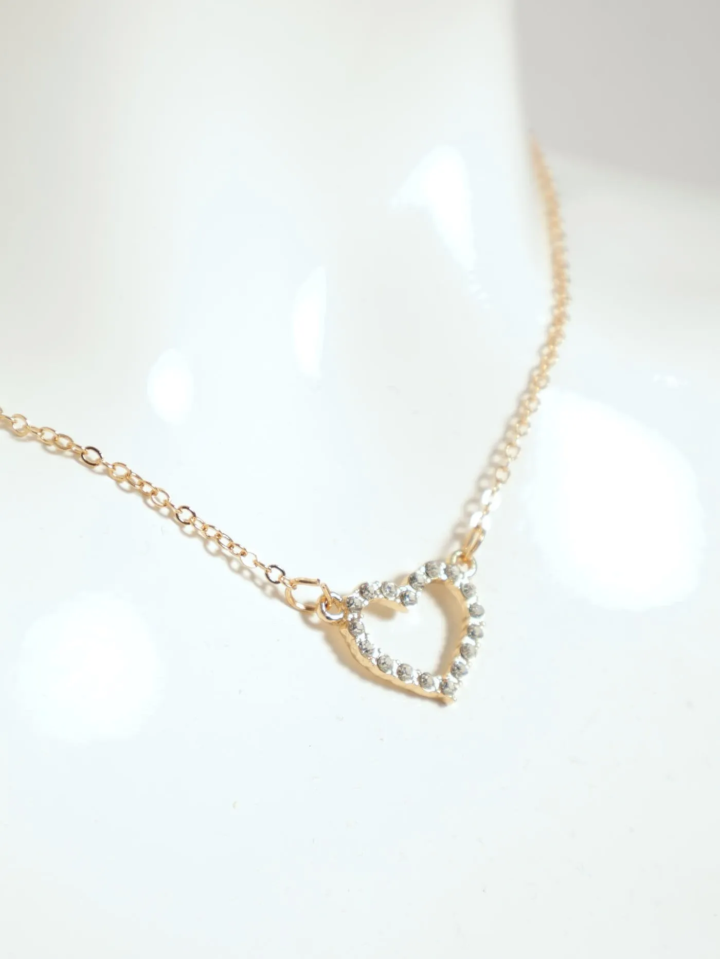 Dainty Heart Pendant Necklace - Gold sold by Edgars product image thumbnail 2
