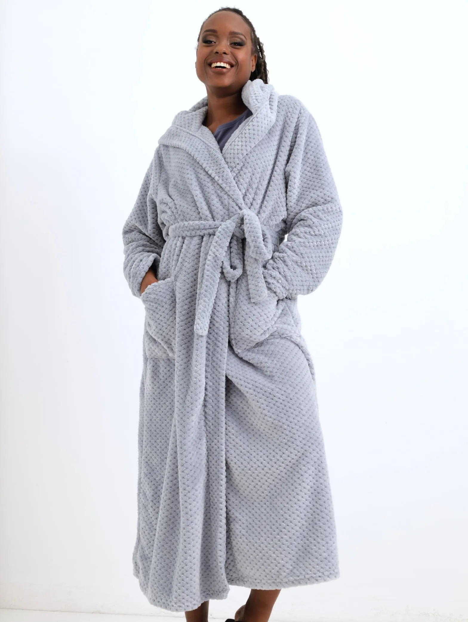 Ladies Elizabeth Gown - Grey sold by Edgars