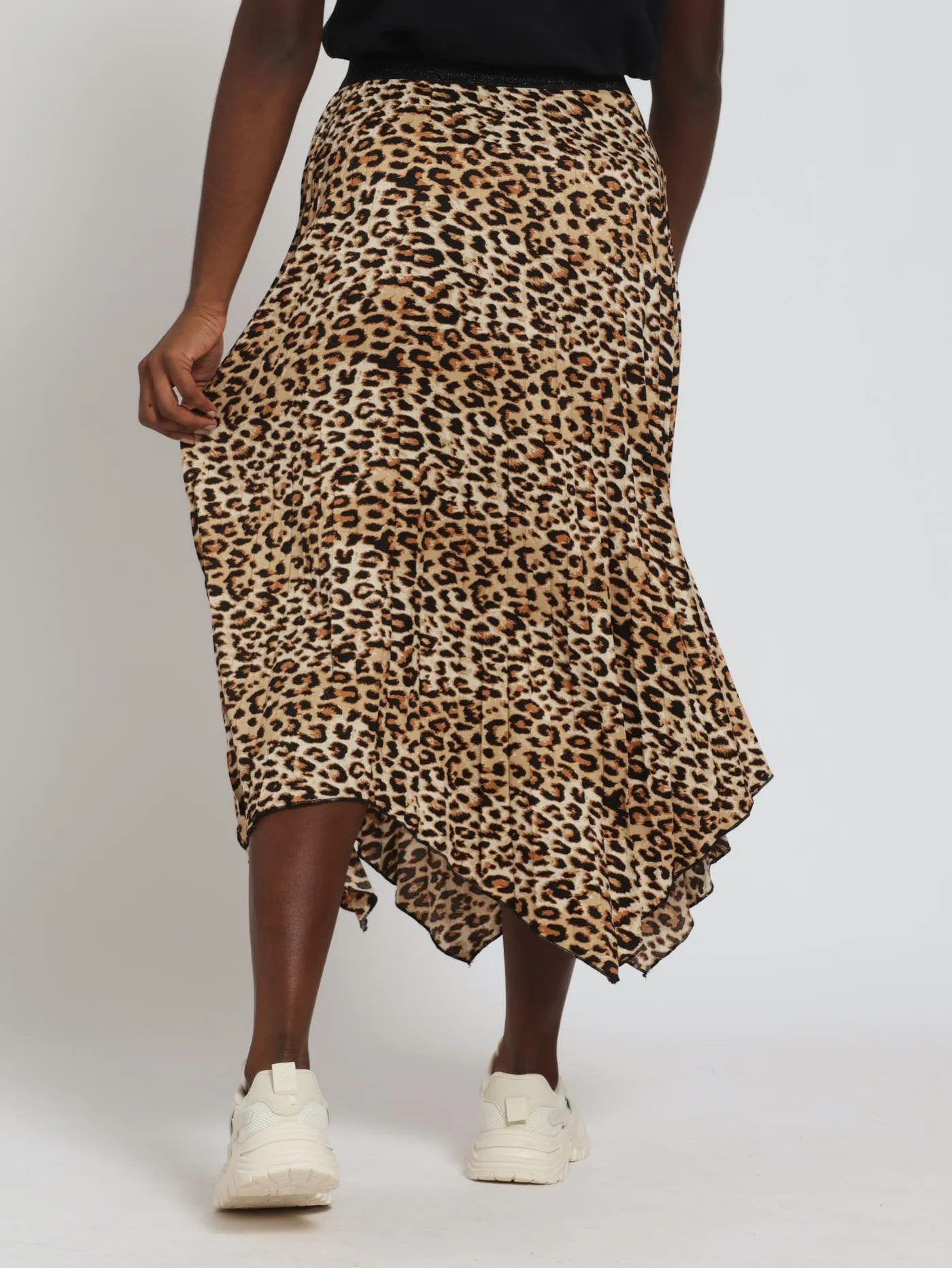 Animal Pleated Midi Skirt With Rib Waistband - Animal sold by Edgars product image thumbnail 3