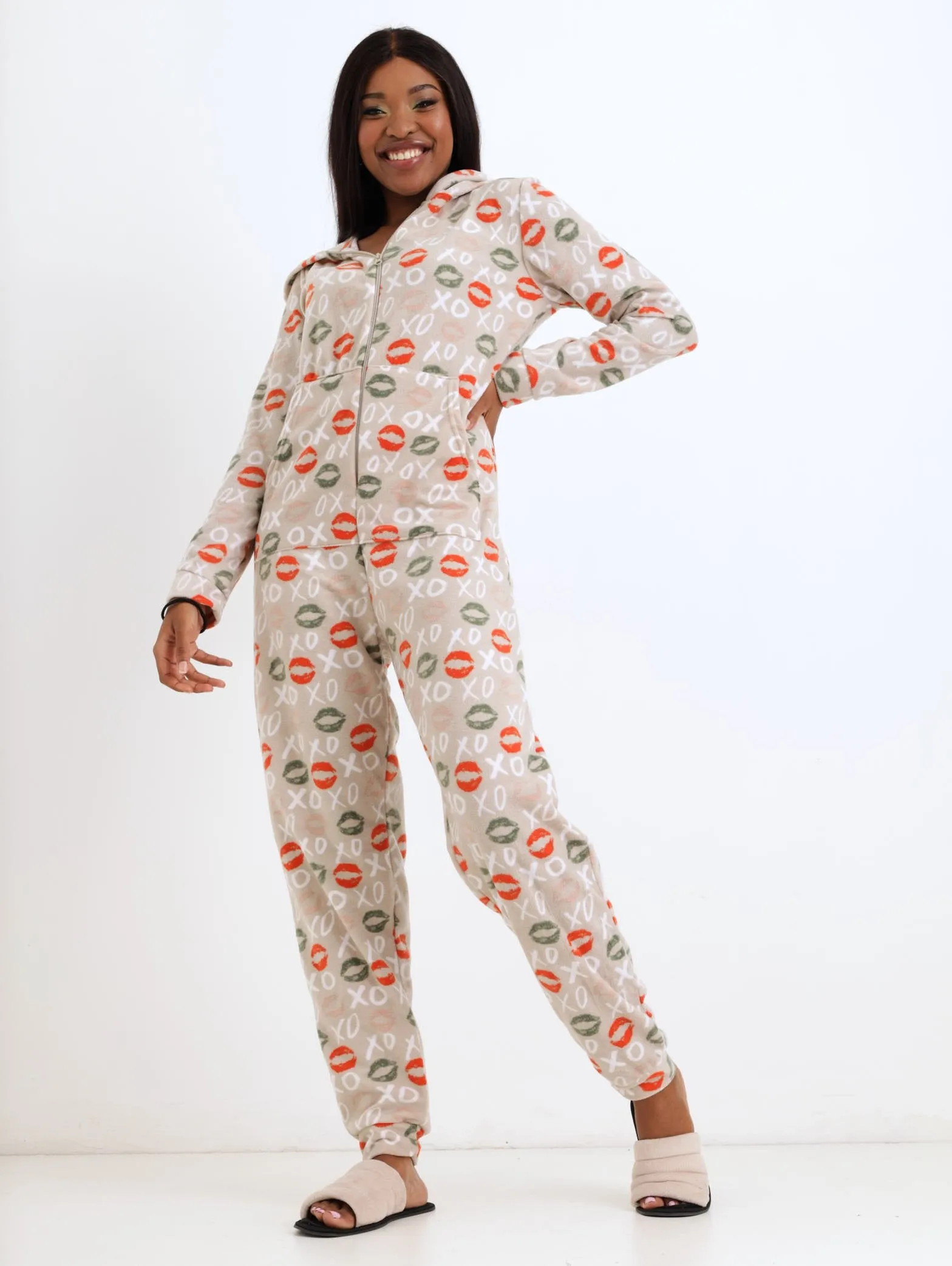 Ladies XO Kisses Onesie sold by Edgars