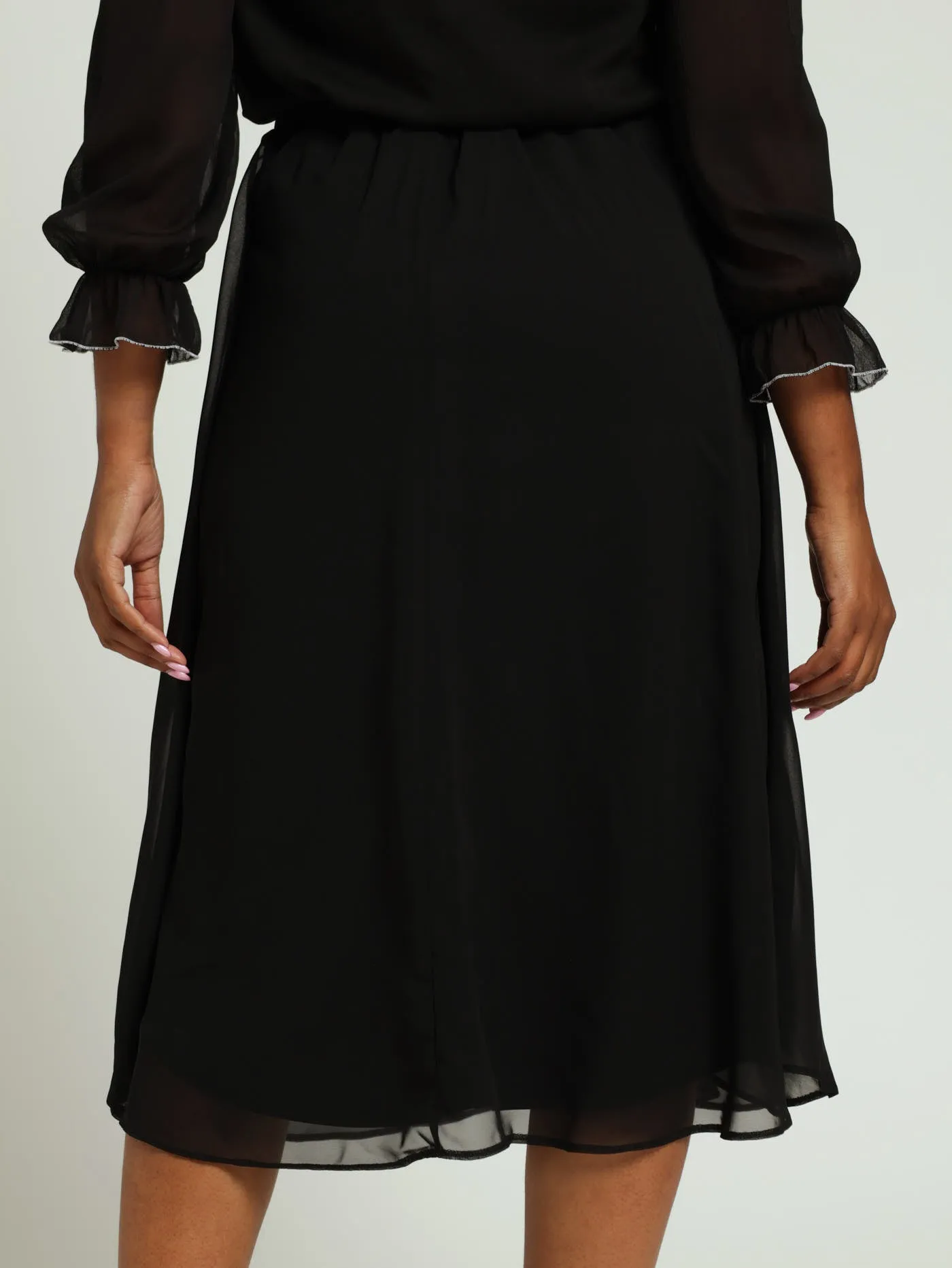 Chiffon Skirt - Black sold by Edgars product image thumbnail 3
