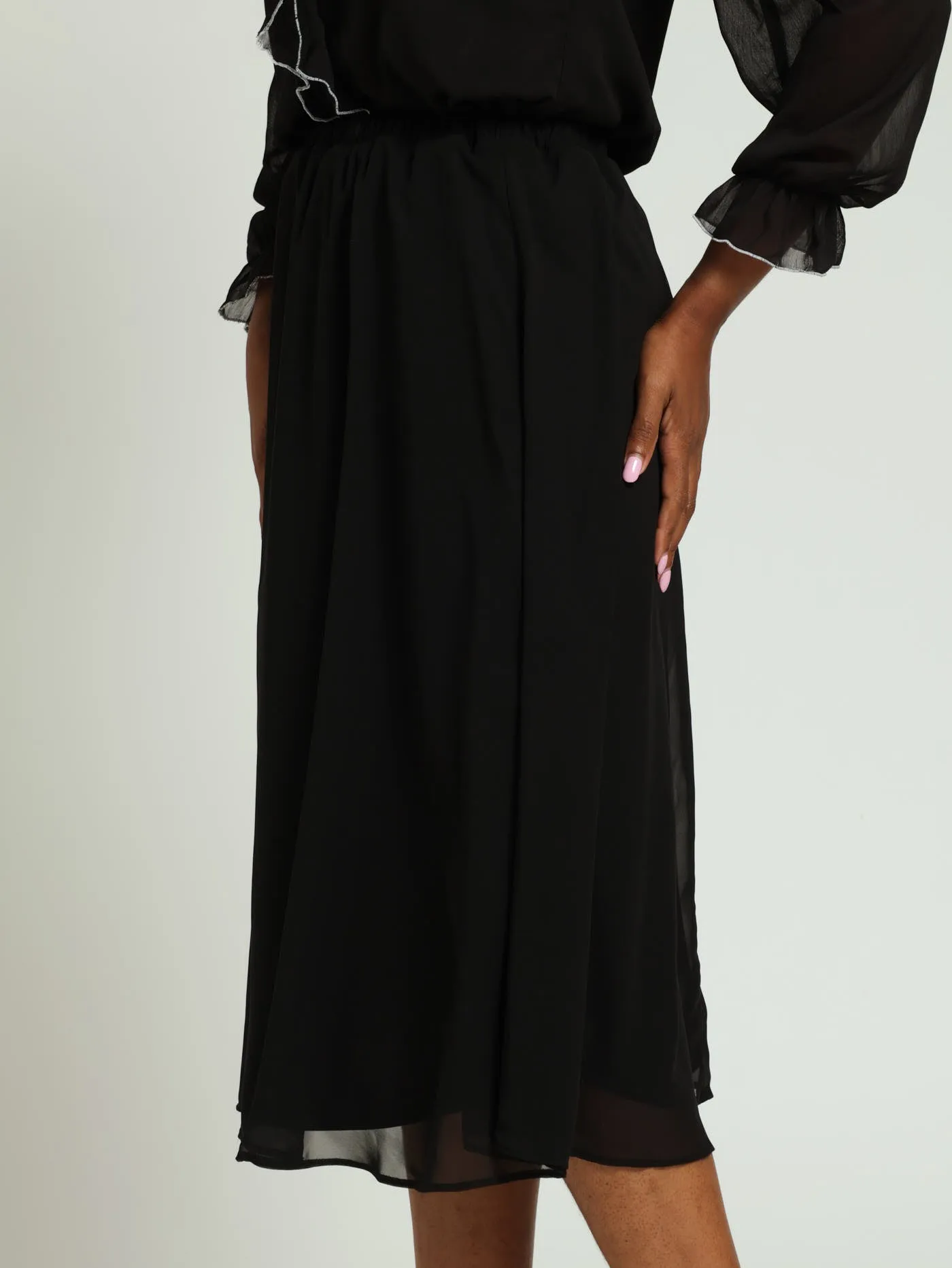 Chiffon Skirt - Black sold by Edgars product image thumbnail 2