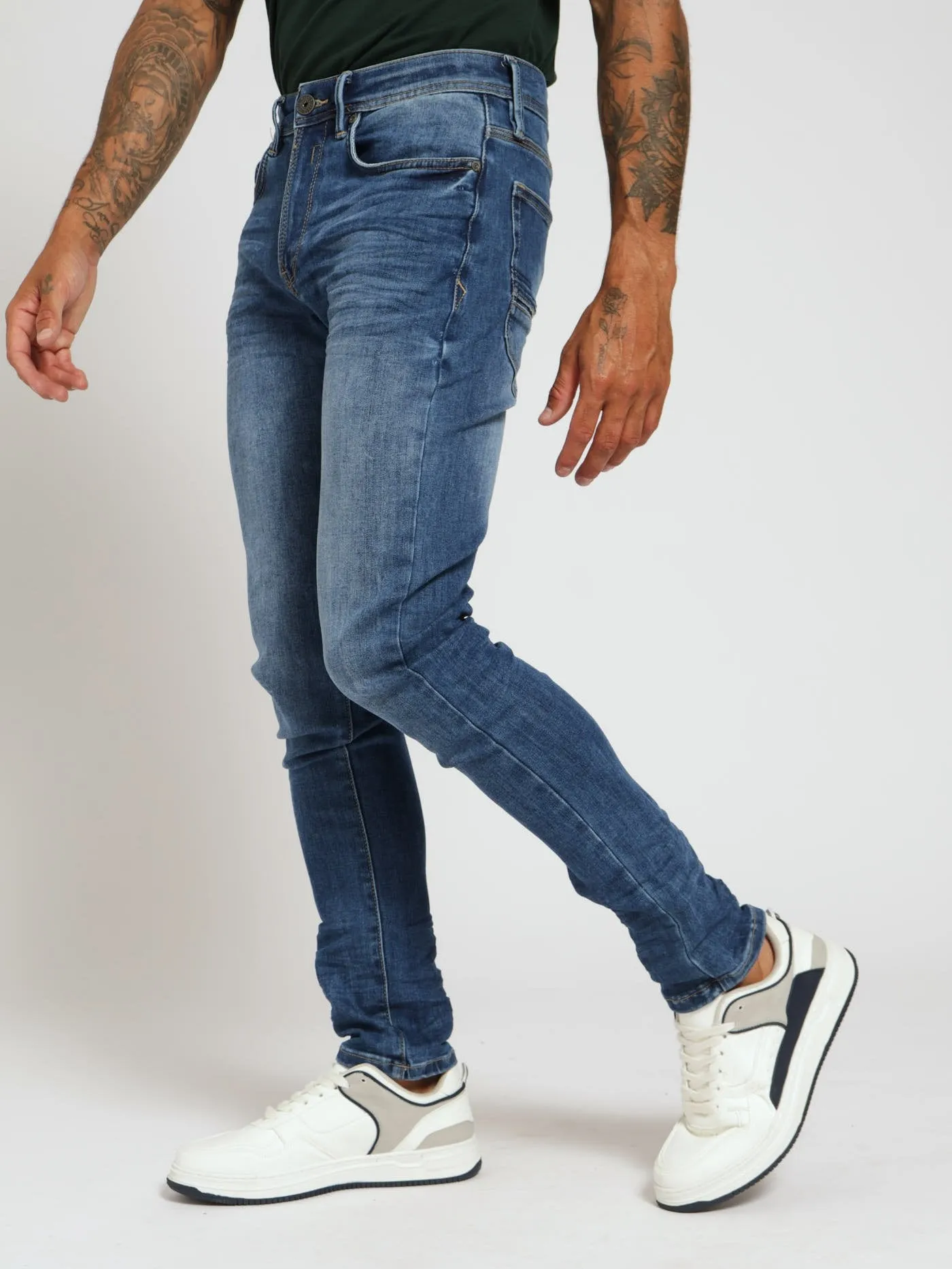 William Slim Leg Denim Jean - Medium Wash sold by Edgars product image thumbnail 2