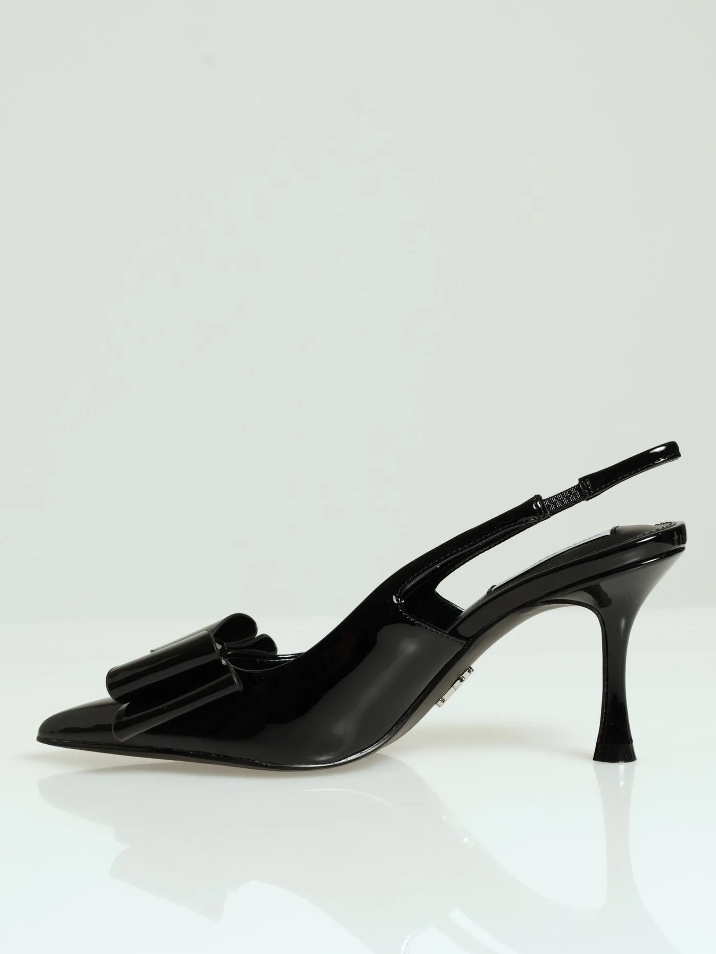 Celebrate Bow Slingback Heel With Silver Ornament - Black sold by Edgars product image thumbnail 2