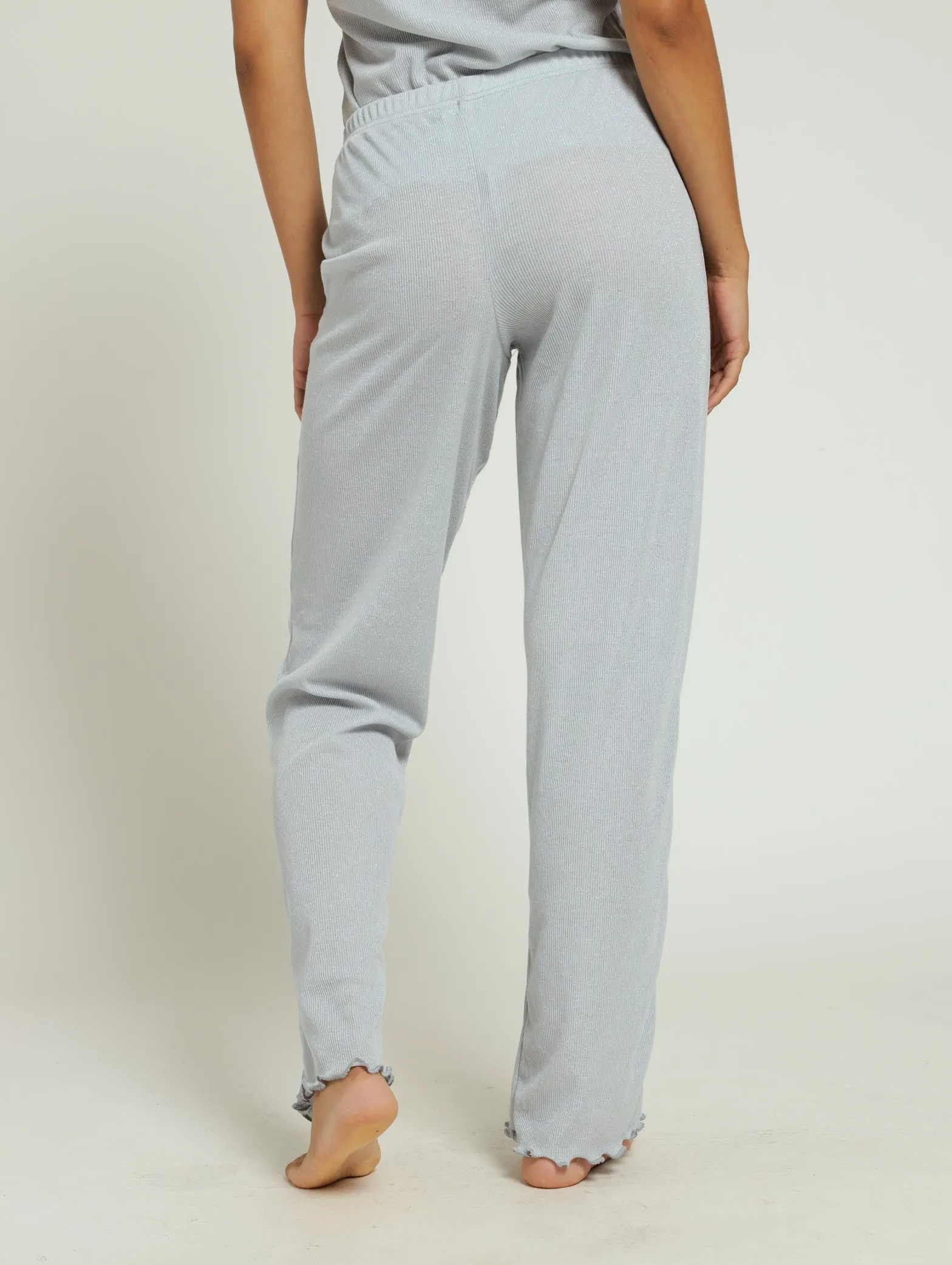 Striaght Leg Sparkle Knit Pants - Blue sold by Edgars product image thumbnail 3