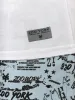 Men's Short Sleeve Graffiti Print Tee - White sold by Edgars