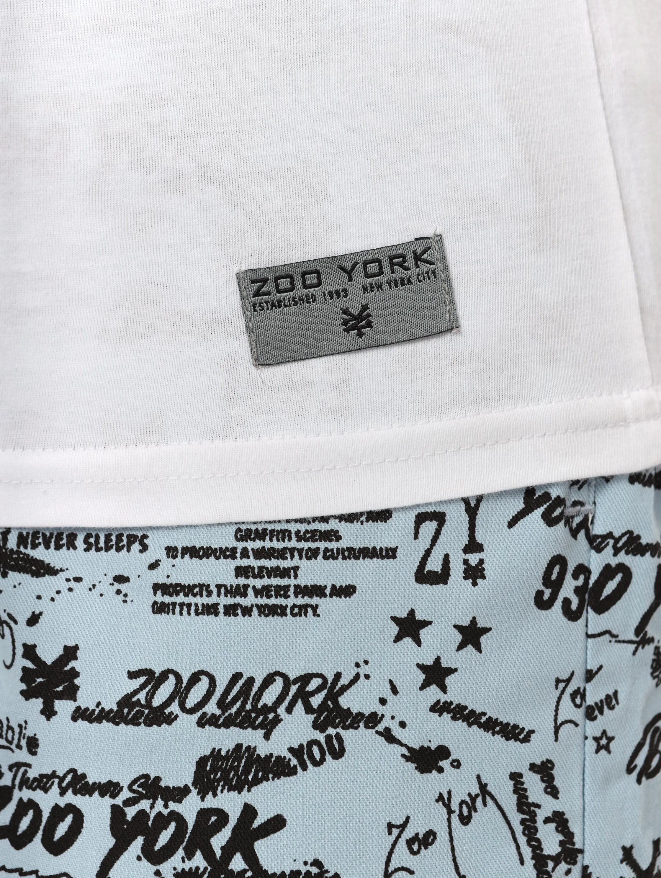 Men's Short Sleeve Graffiti Print Tee - White sold by Edgars product image thumbnail 5