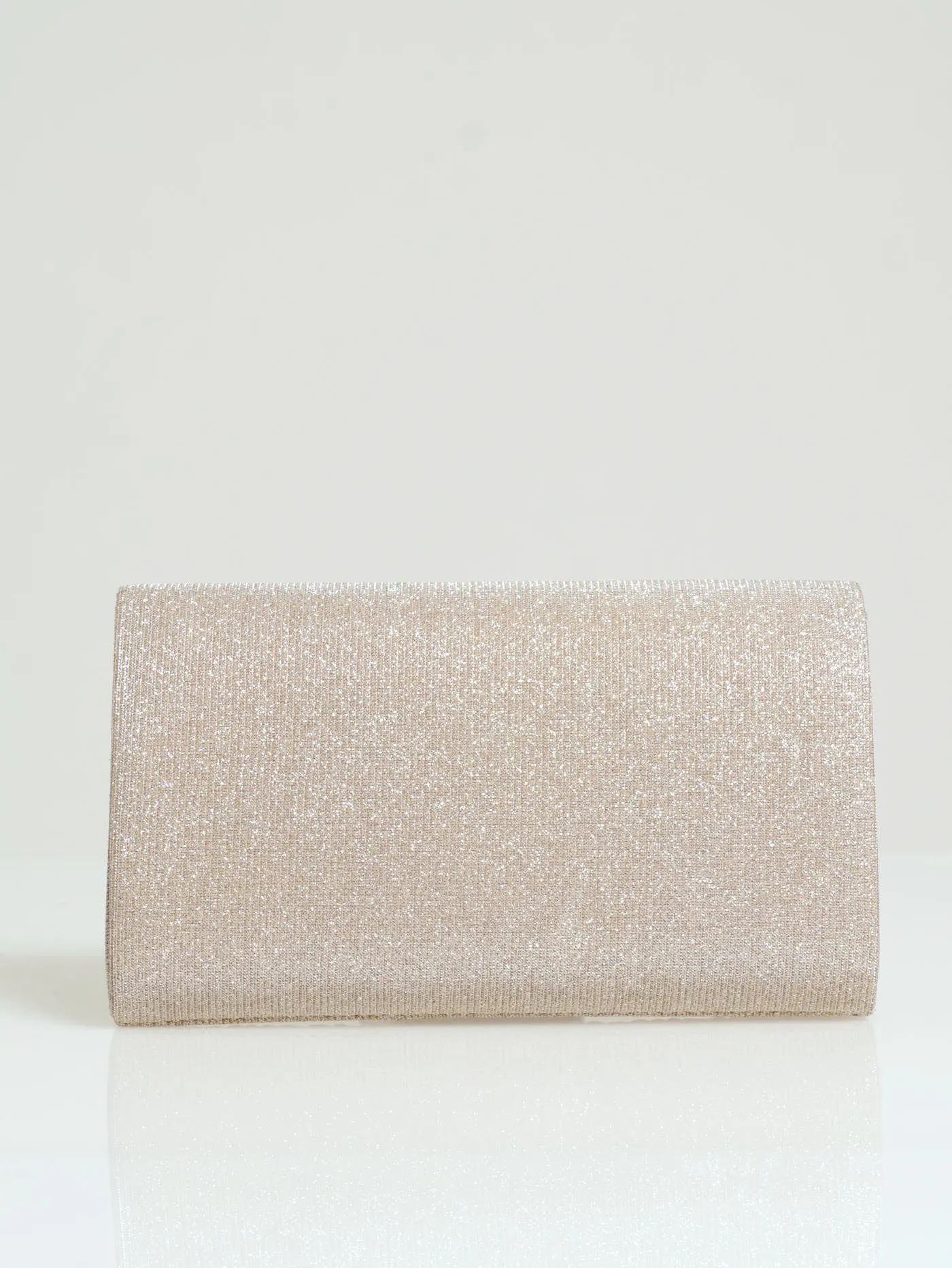 Shimmer Envelope Clutch - Rose Gold sold by Edgars product image thumbnail 3
