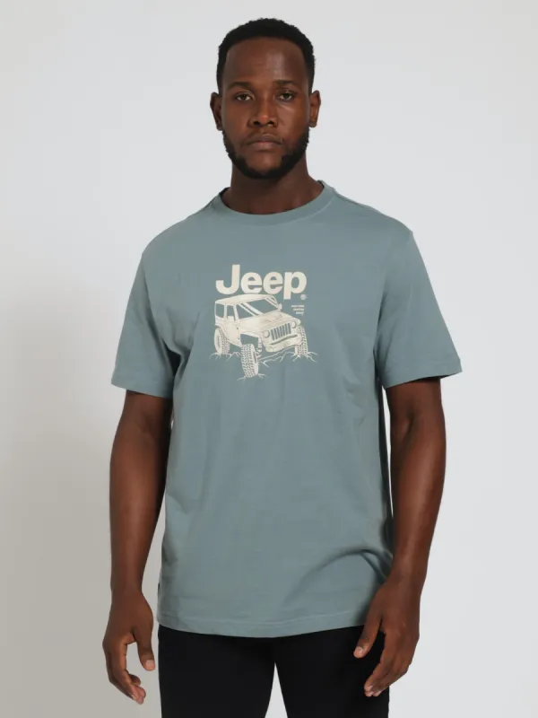 Fashion Graphics Tee - Smokey Blue sold by Edgars 