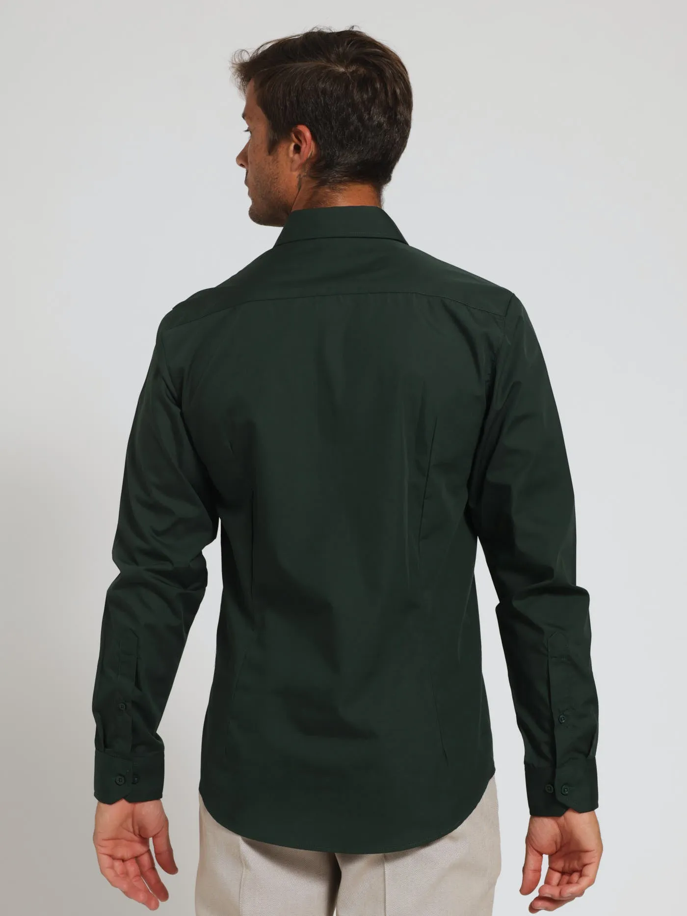 Easy Care Shirt - Forest Green sold by Edgars product image thumbnail 5