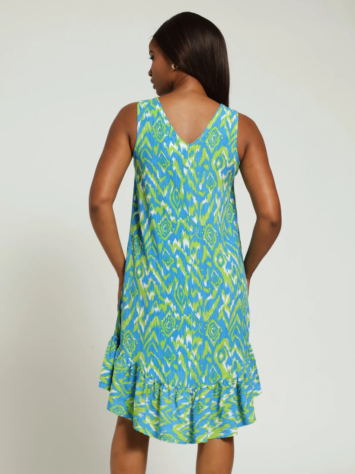 Frill Hem Hi-Lo Shift Dress sold by Edgars product image thumbnail 3