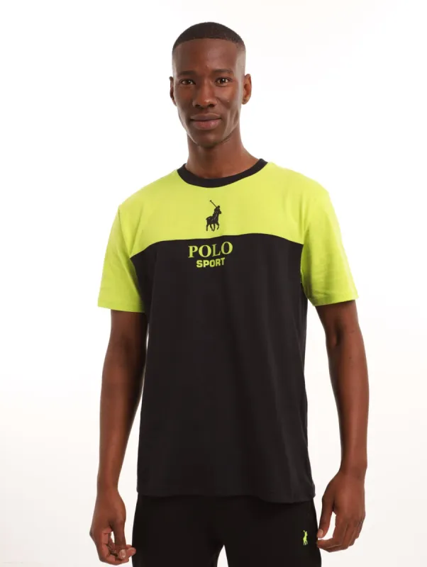 Men's Sport Tee - Lime sold by Edgars