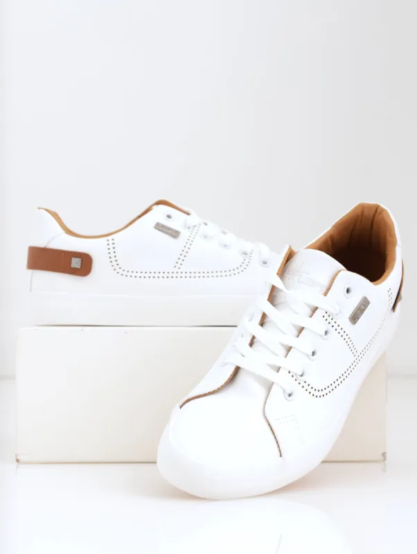 Men's Costa 8 Lea Sneaker - White sold by Edgars