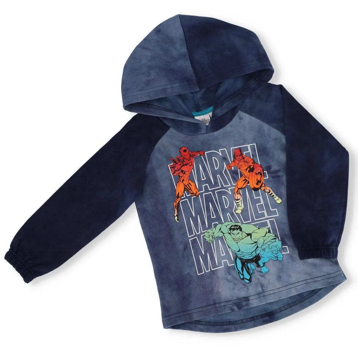 Pre-Boys Hoody Spectra Brushed - Navy sold by Edgars