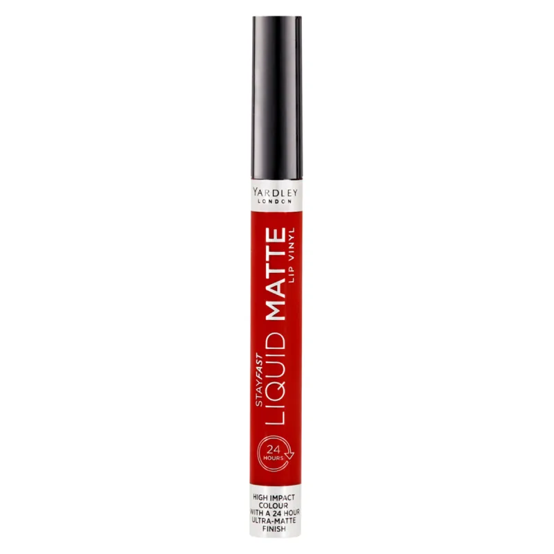 Stayfast Liquid Matte vinyl liquid lipstick made by Edgars