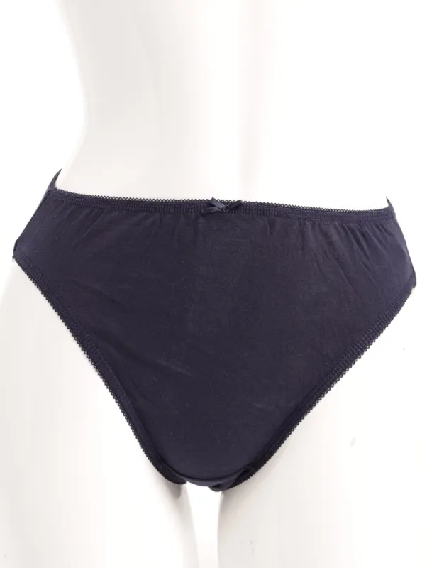 Ladies 5 Pack Cotton Hi-Cut Panty sold by Edgars