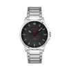 #First 43Mm Watch Stainless Steel Case And Black Dial With Stainless Steel Bracelet sold by Edgars