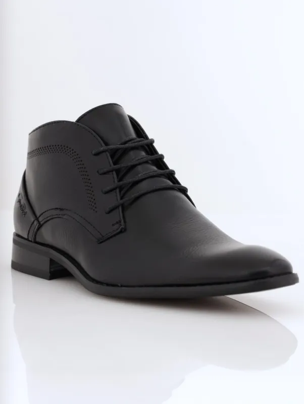 Men's Vincente Combo Boot - Black sold by Edgars
