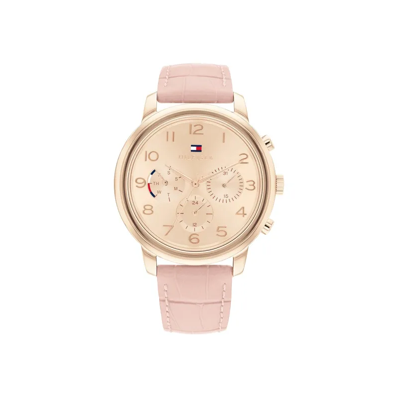 Isabel 38M Ip Gold Watch With Blush Strap sold by Edgars