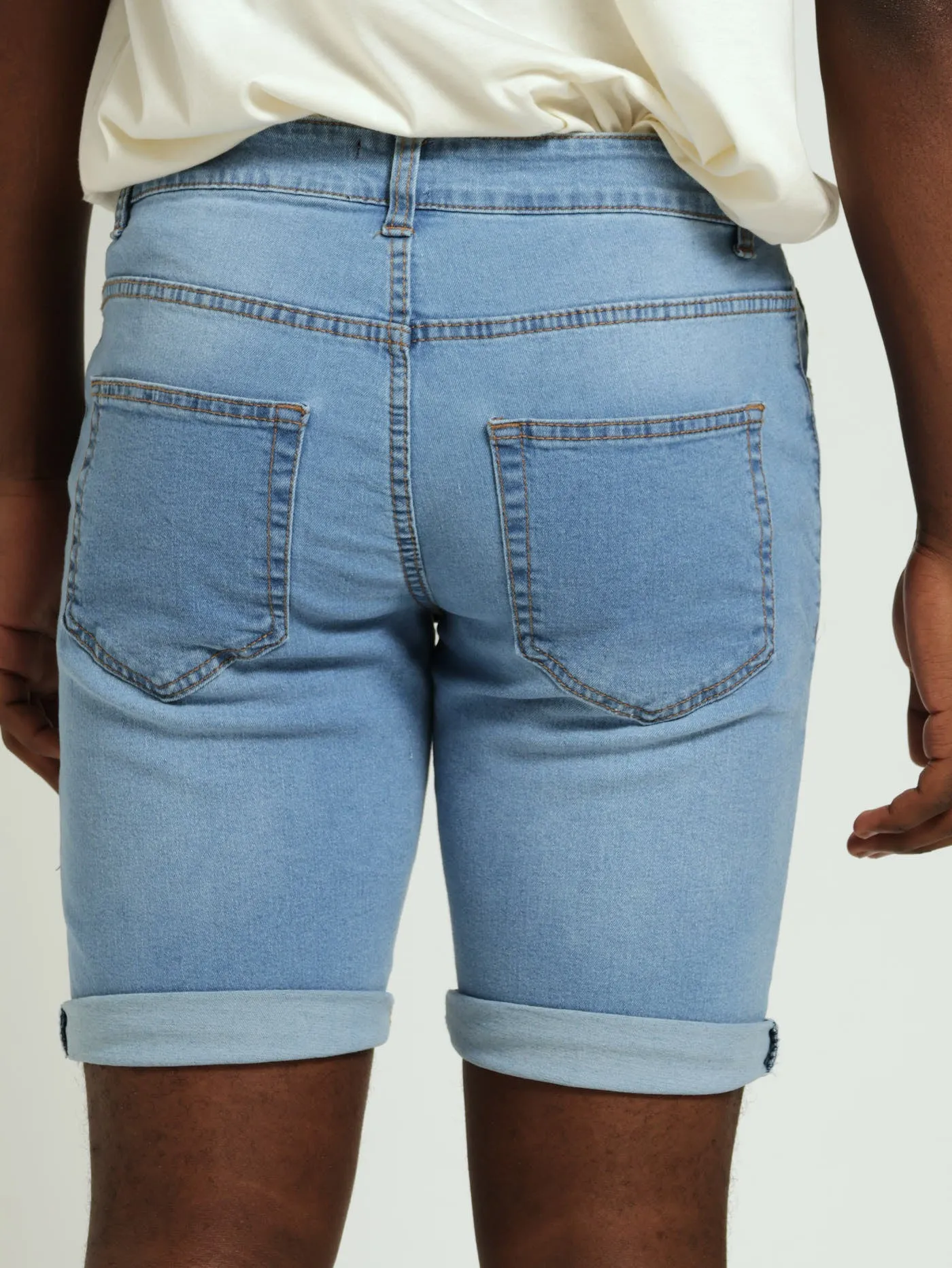 5 Pocket Denim Bermuda Shorts - Light Wash sold by Edgars product image thumbnail 3