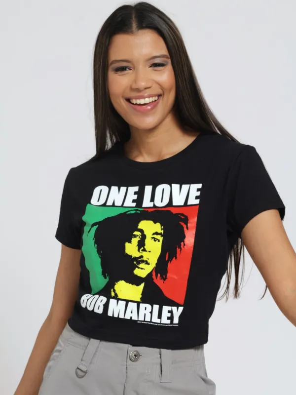 Bob Marley Tee - Black sold by Edgars