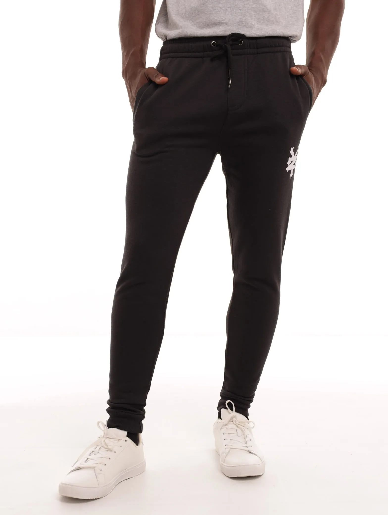 Men's Fleece Jogger - Black sold by Edgars