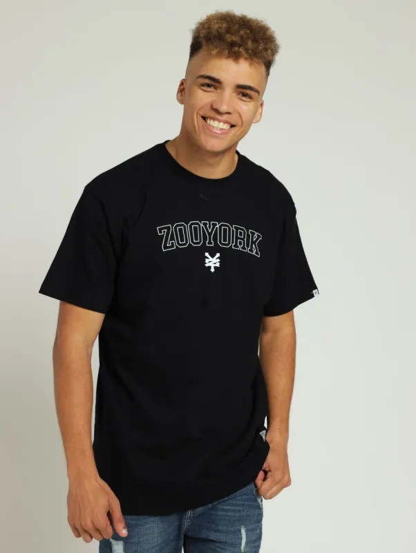 Puff Logo Tee - Black sold by Edgars 