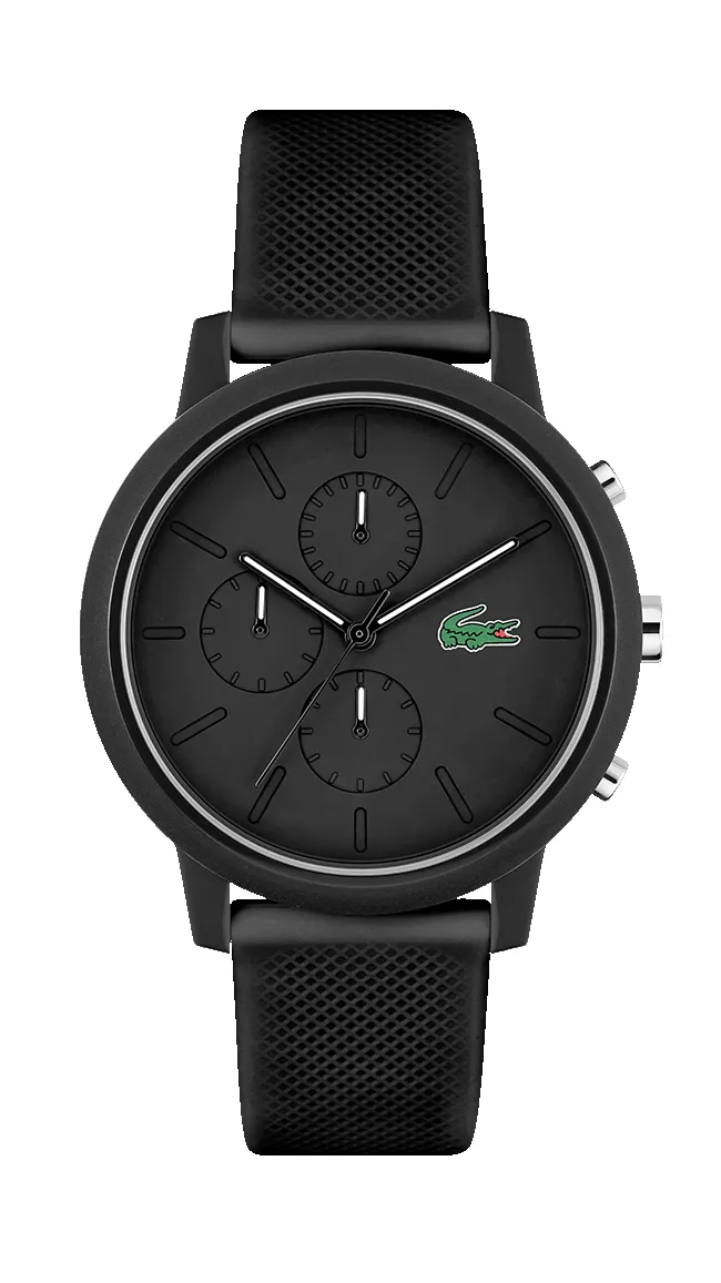 43mm Chrono Watch - Black sold by Edgars