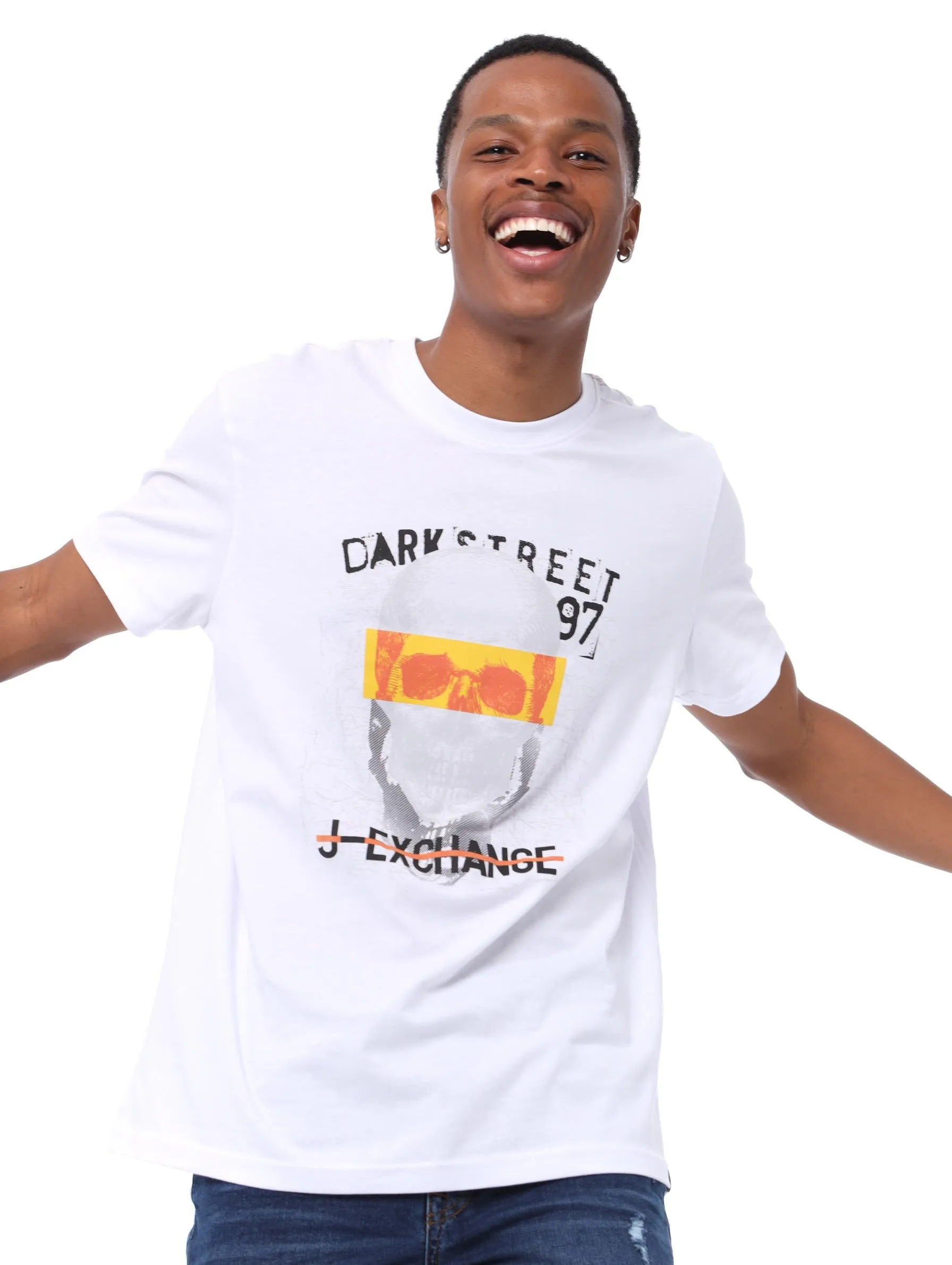 Men's Black Soul Icon Tee - White sold by Edgars