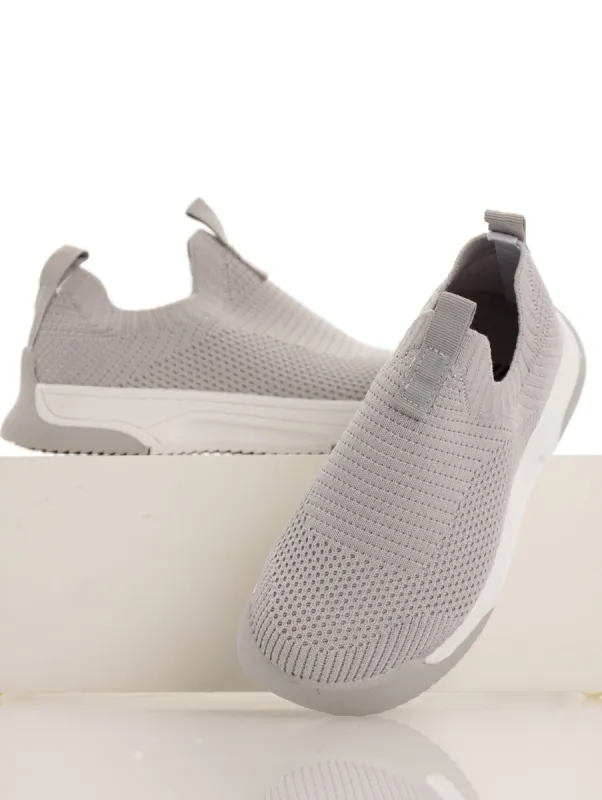 Girls Slip-On Sneaker - Grey sold by Edgars