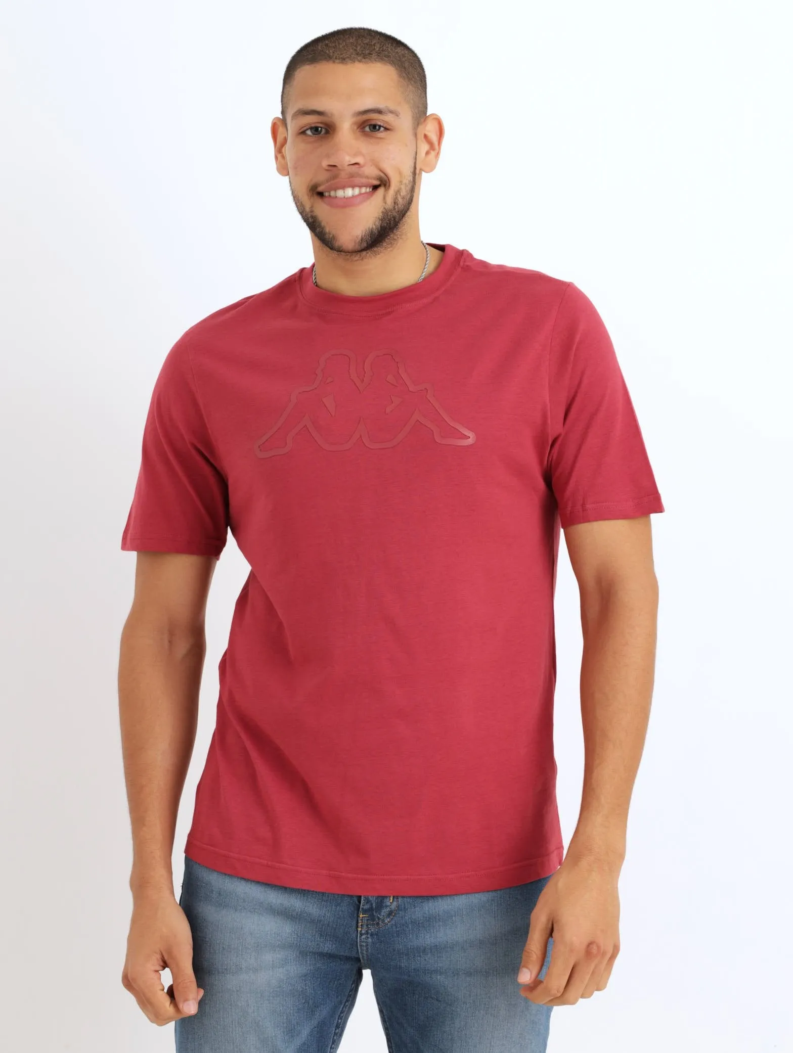 Men's Logo Coly Tee - Red sold by Edgars