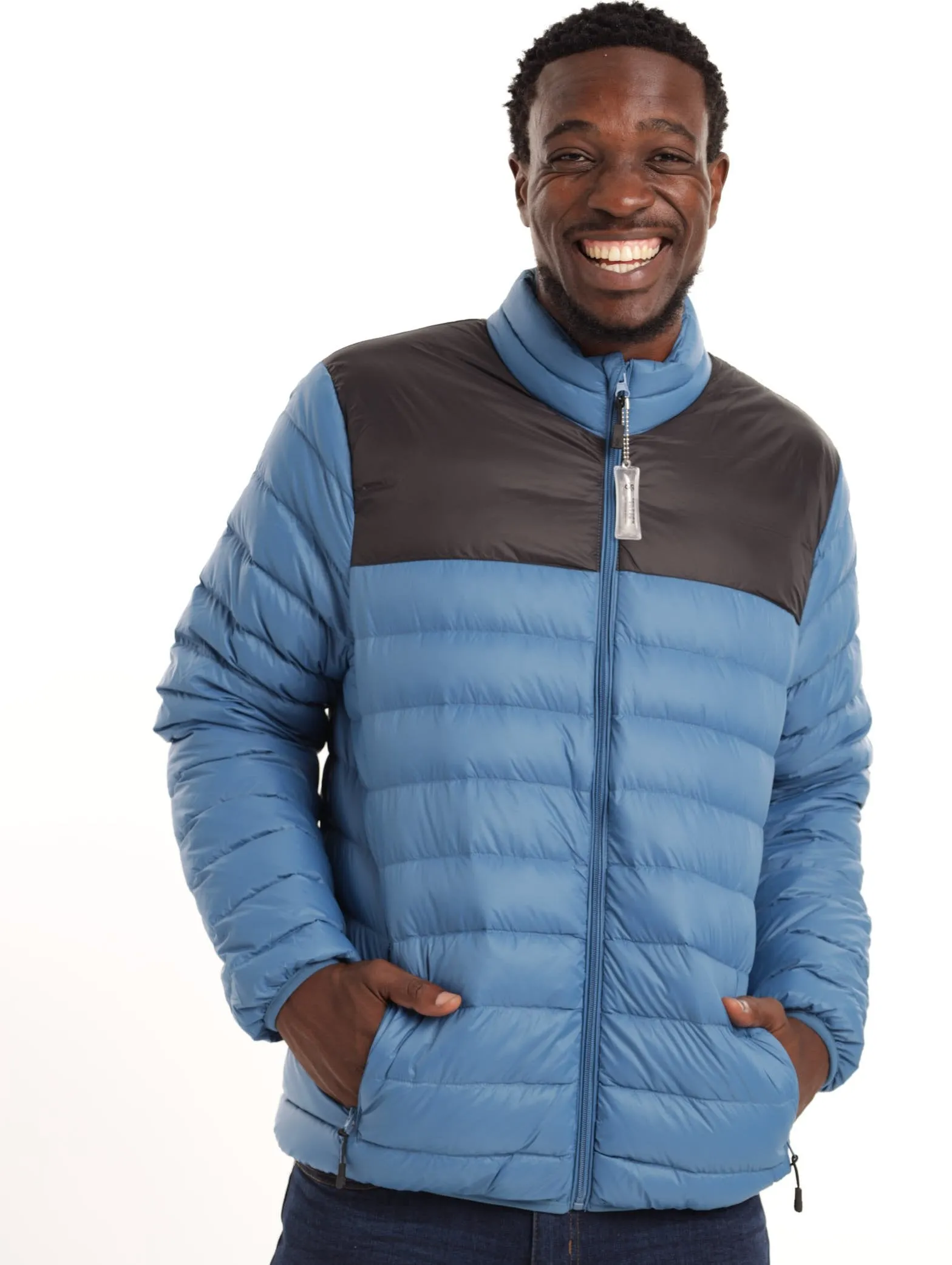 Men's Colourblock Down Puff Jacket sold by Edgars product image thumbnail 2