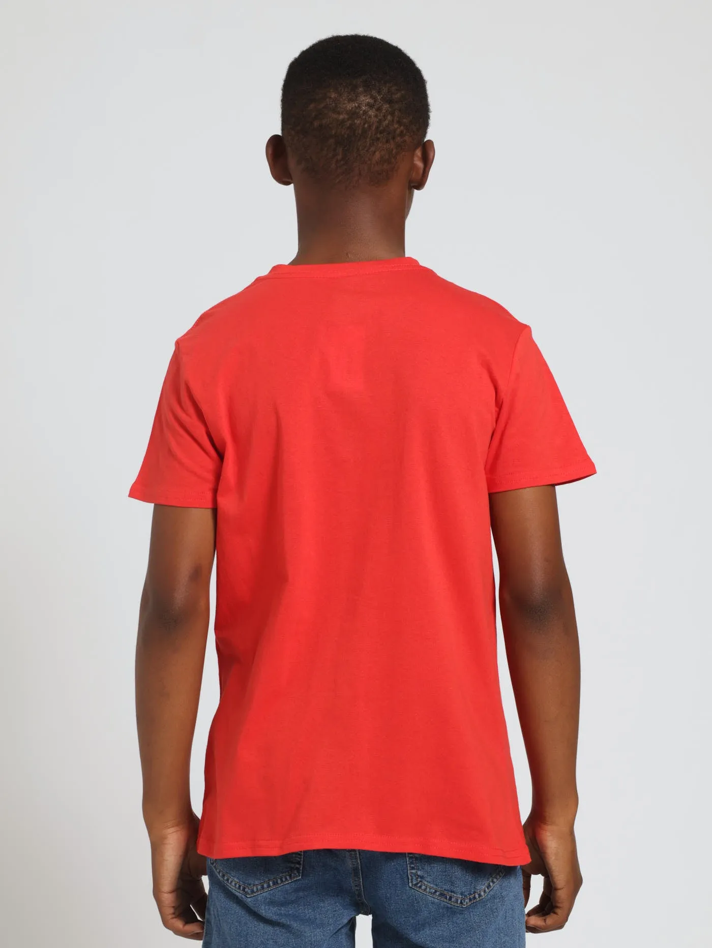 Boys Basketball Printed Tee - Red sold by Edgars product image thumbnail 3