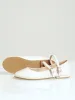 Girls Patent Heel Pump - Off White sold by Edgars