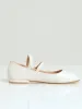 Girls Patent Heel Pump - Off White sold by Edgars