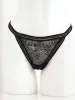 Ladies Tanga Lace Thong Panty - Black sold by Edgars