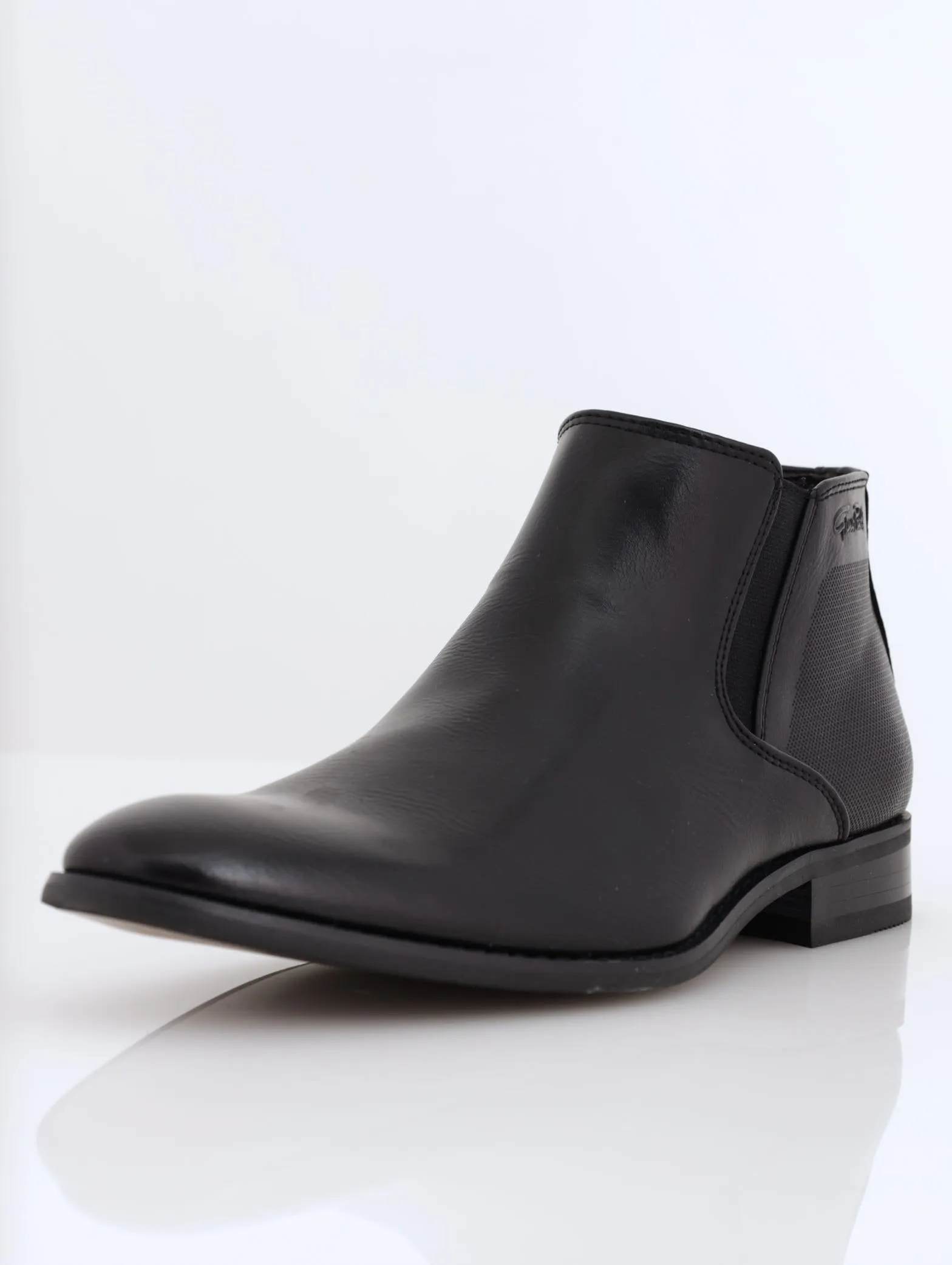 Men's Vaughn Chelsea Boot - Black sold by Edgars