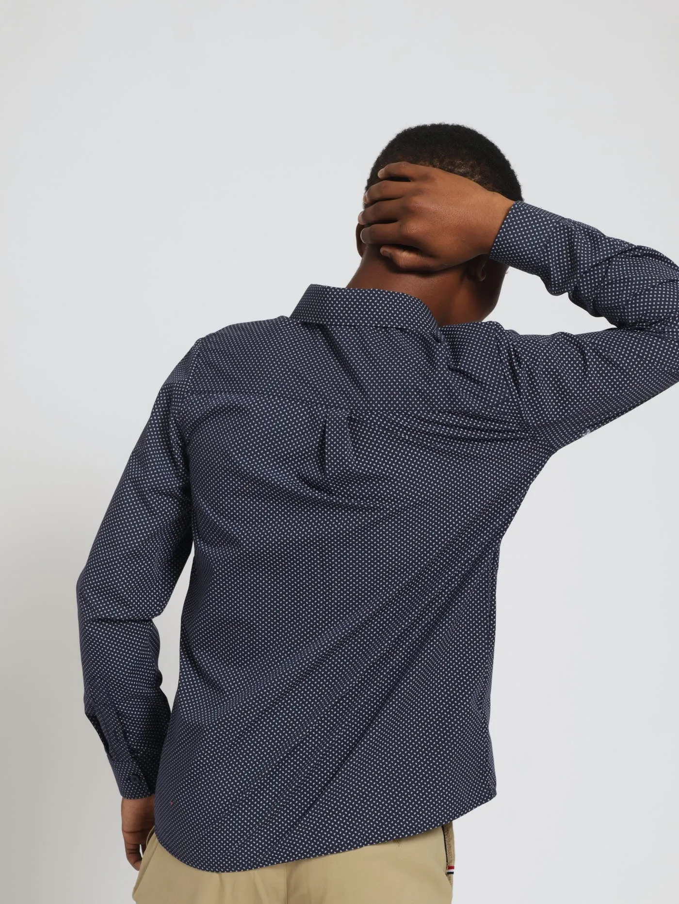 Boys Ditsy Print Shirt - Navy sold by Edgars product image thumbnail 5