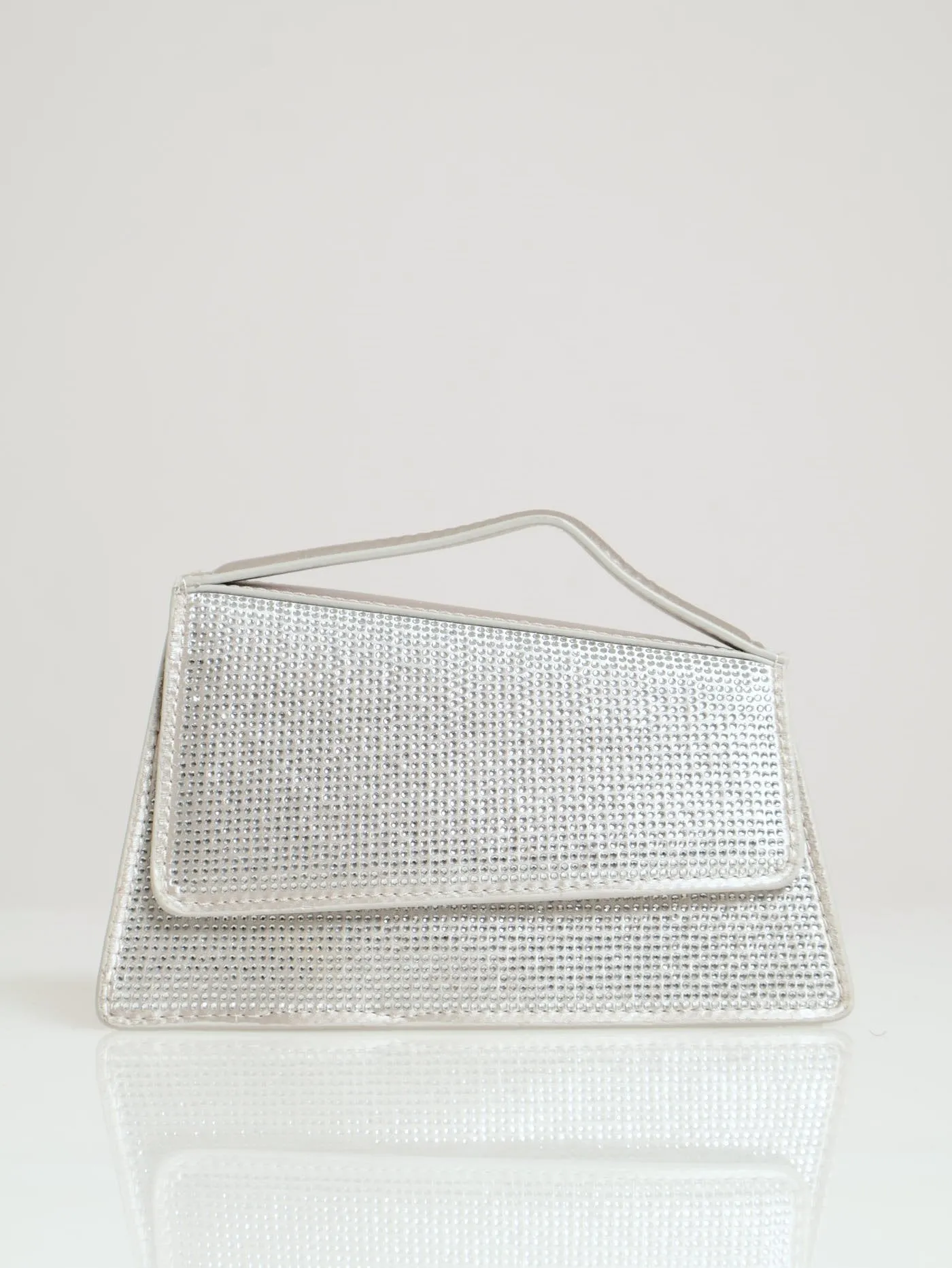 Rommy Top Handle Bag - Silver sold by Edgars