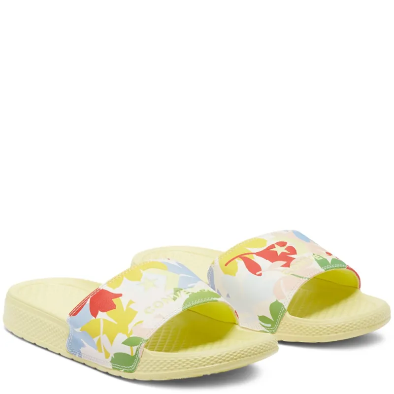 Ladies Slide Summer Fest Sandal - Yellow sold by Edgars
