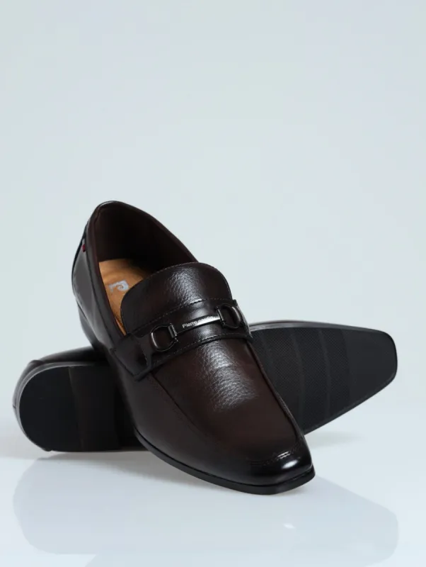 Comfort Horsebit Trim Penny Moc Loafer - Brown sold by Edgars