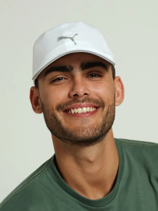 Unisex Running Cap Iii - White sold by Edgars
