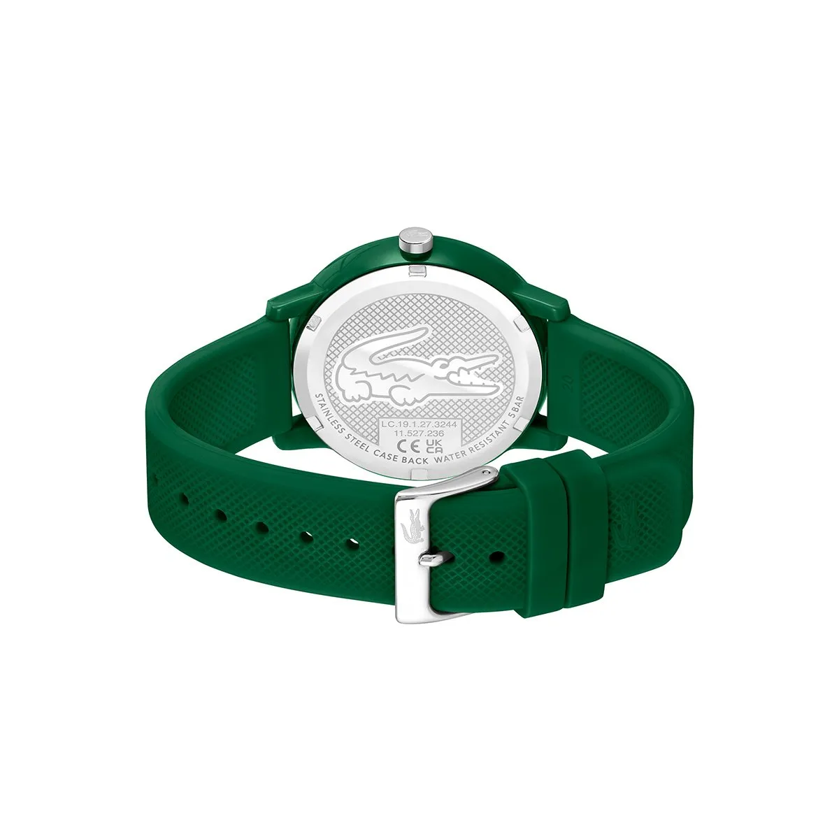 Lacoste Green Watch Case And Green Silicone Strap sold by Edgars product image thumbnail 3