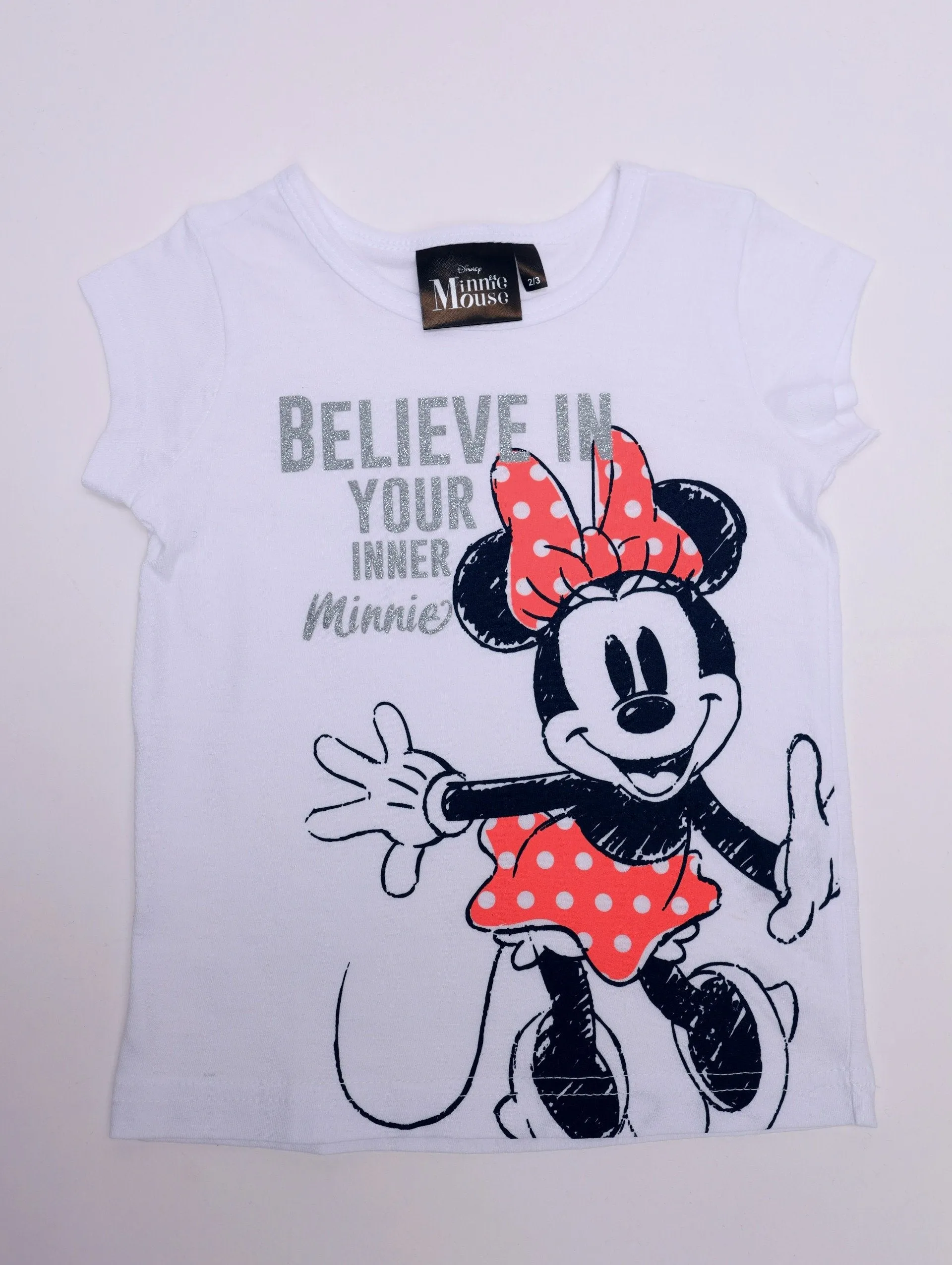 Pre-Girls Minnie Tee - White sold by Edgars