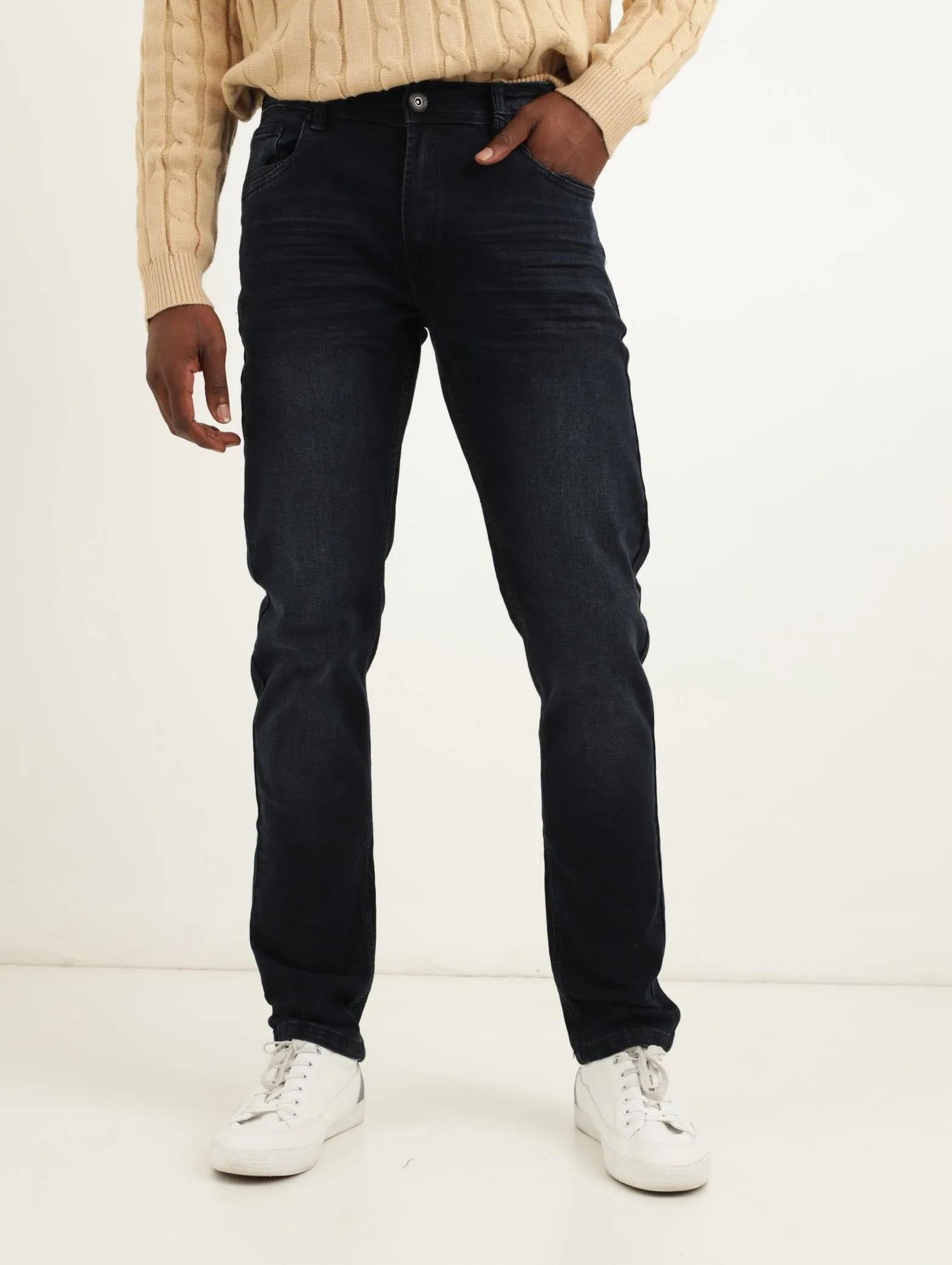 Men's Blue/Black Joel Denim Jean sold by Edgars