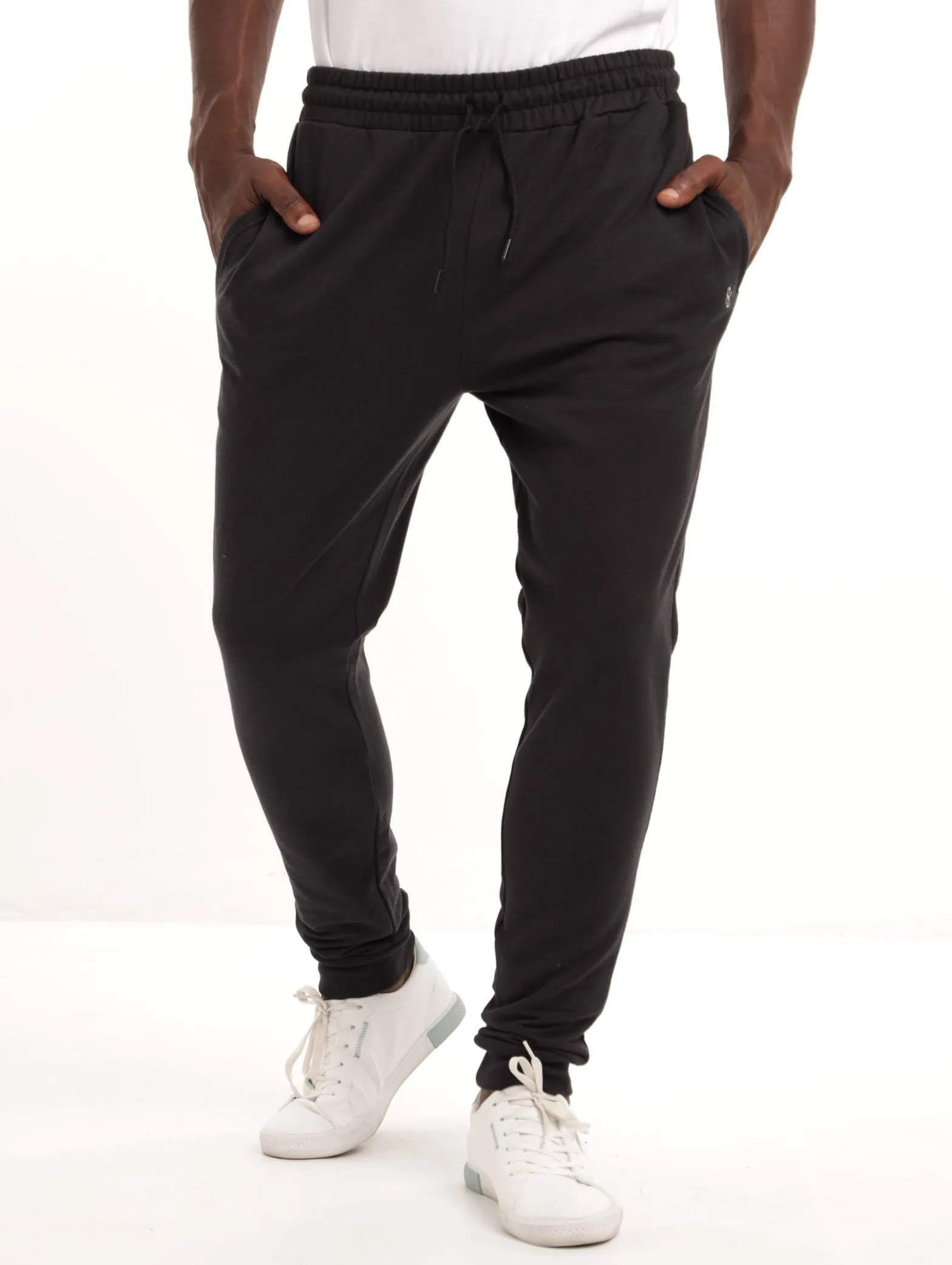 Men's Fleece Jogger - Black sold by Edgars